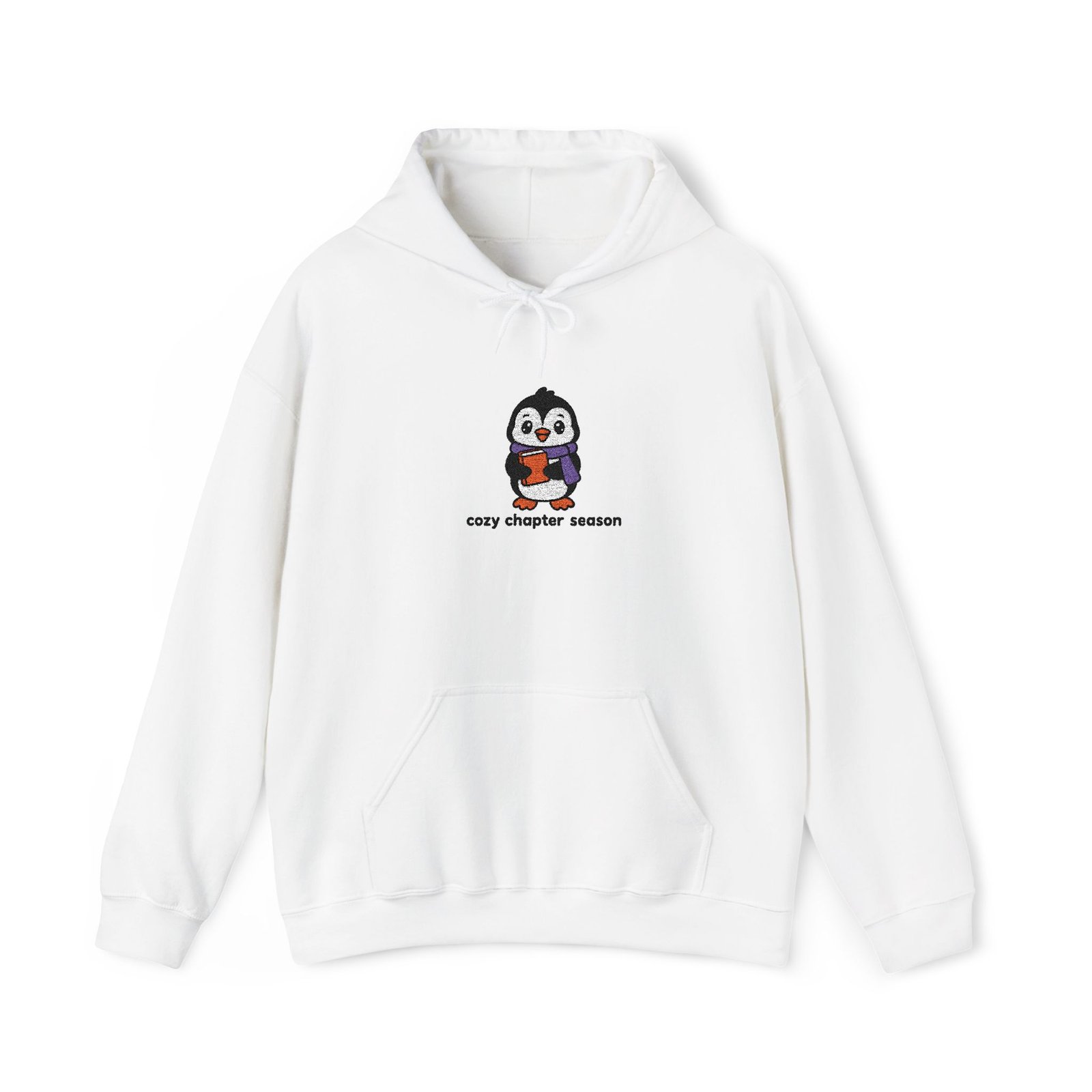 Cozy Chapter Season - Penguin - Bookish - Embroidered - Halloween Sweatshirt - Image 10