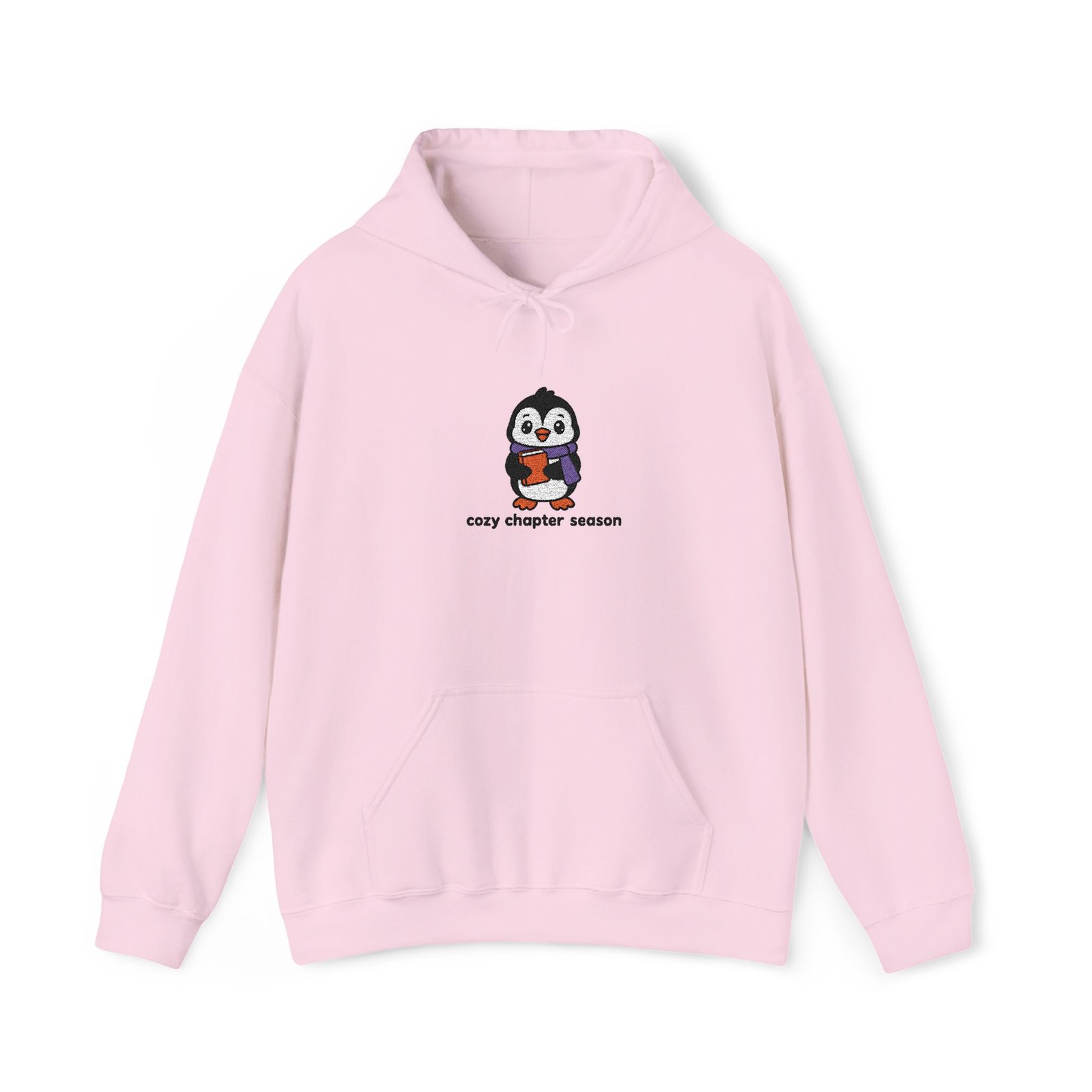 Cozy Chapter Season - Penguin - Bookish - Embroidered - Halloween Sweatshirt - Image 8