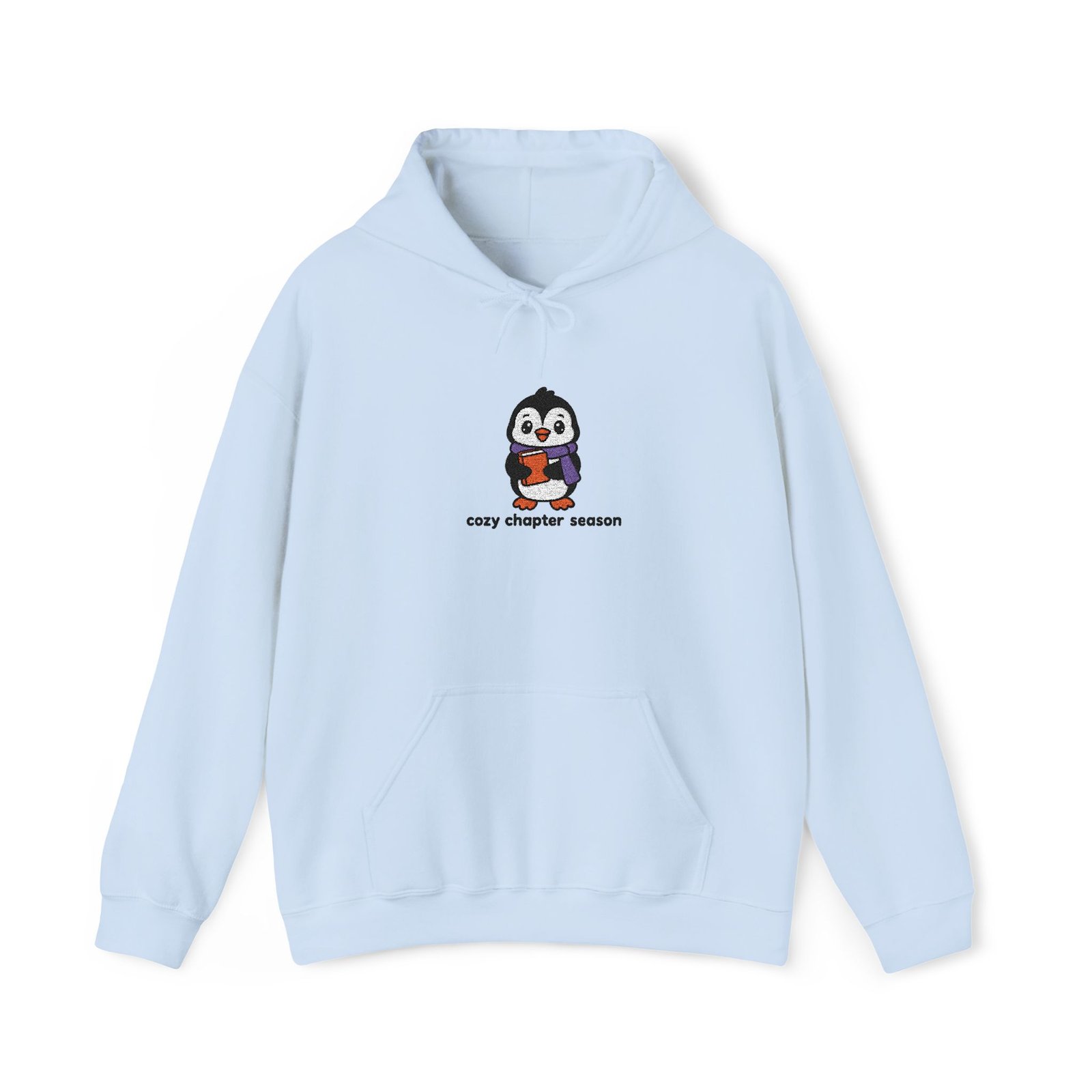 Cozy Chapter Season - Penguin - Bookish - Embroidered - Halloween Sweatshirt - Image 15